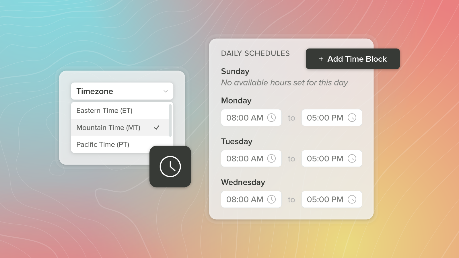 Time Zone–Aware Scheduling